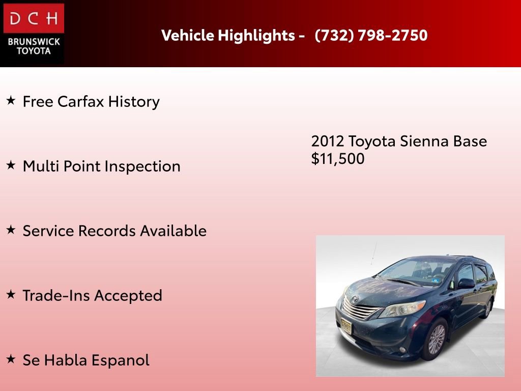 Thumbnail: 2012 Toyota Sienna - 4