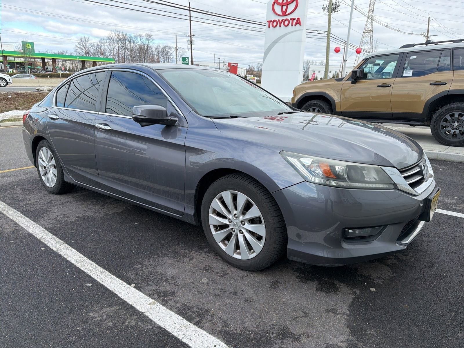 Used 2014 Honda Accord EX with VIN 1HGCR2F74EA047862 for sale in North Brunswick Township, NJ