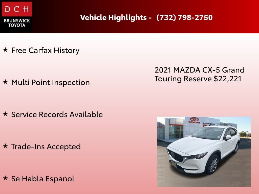 Used 2021 Mazda CX-5 Grand Touring Reserve SUV
