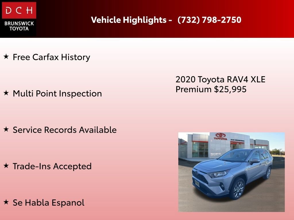Used 2020 Toyota RAV4 XLE Premium SUV