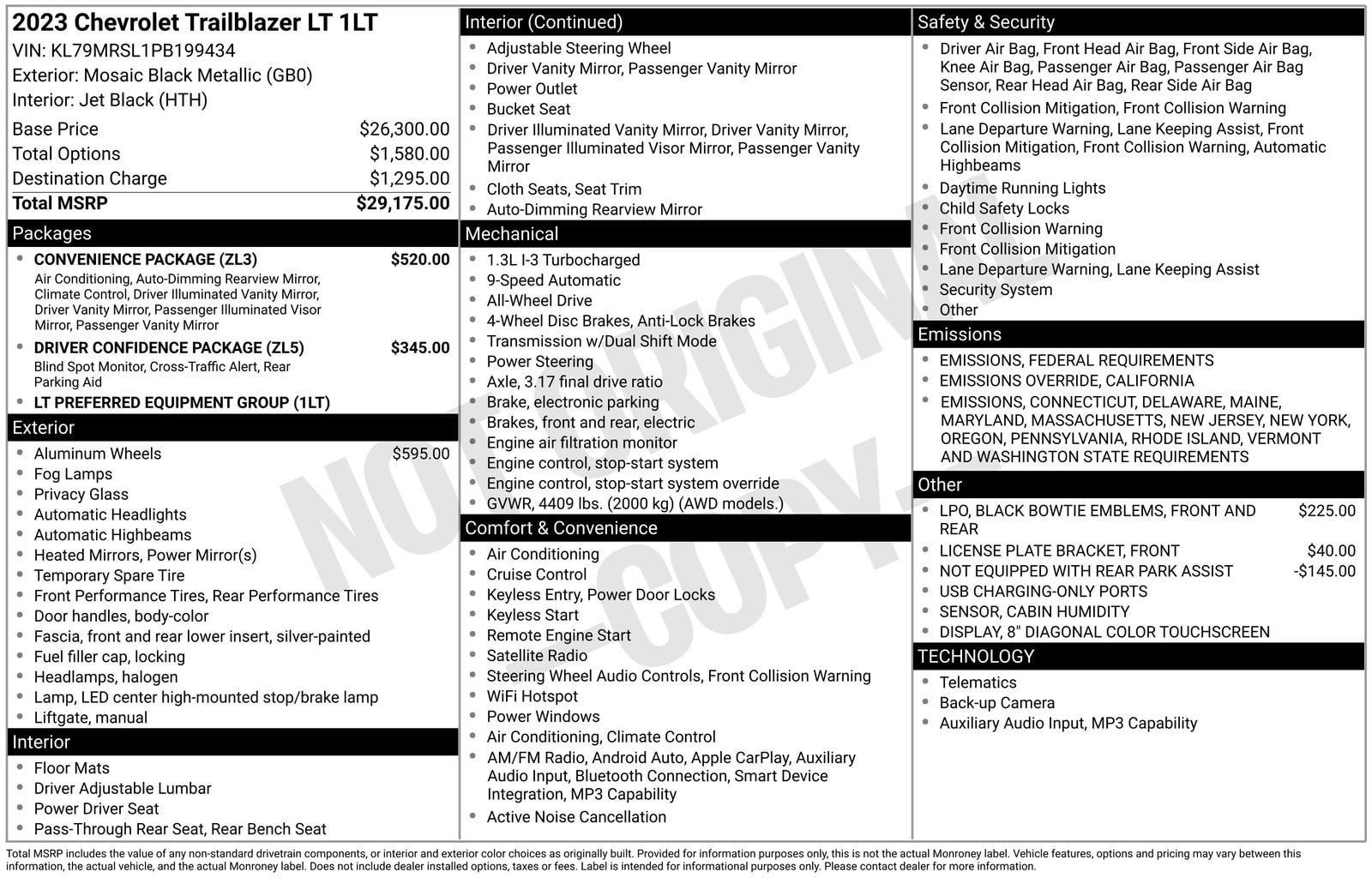 Thumbnail: 2023 Chevrolet TrailBlazer - 39