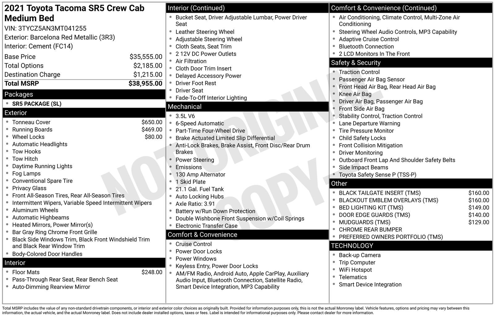 Thumbnail: 2021 Toyota Tacoma - 34