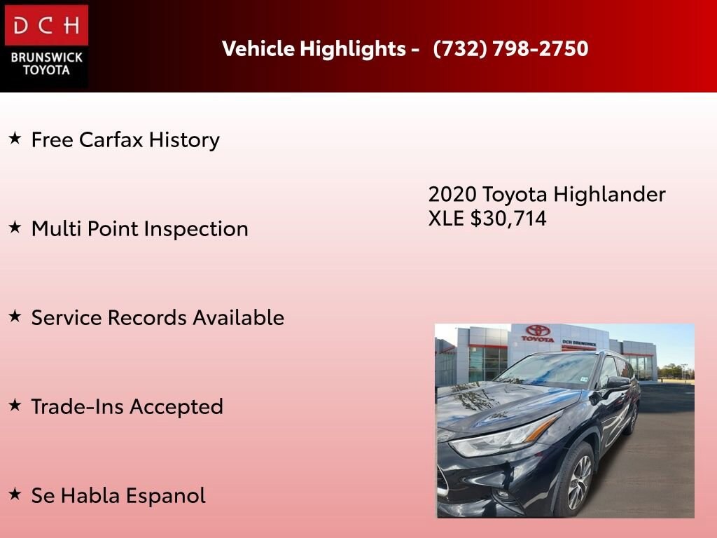 Used 2020 Toyota Highlander XLE SUV