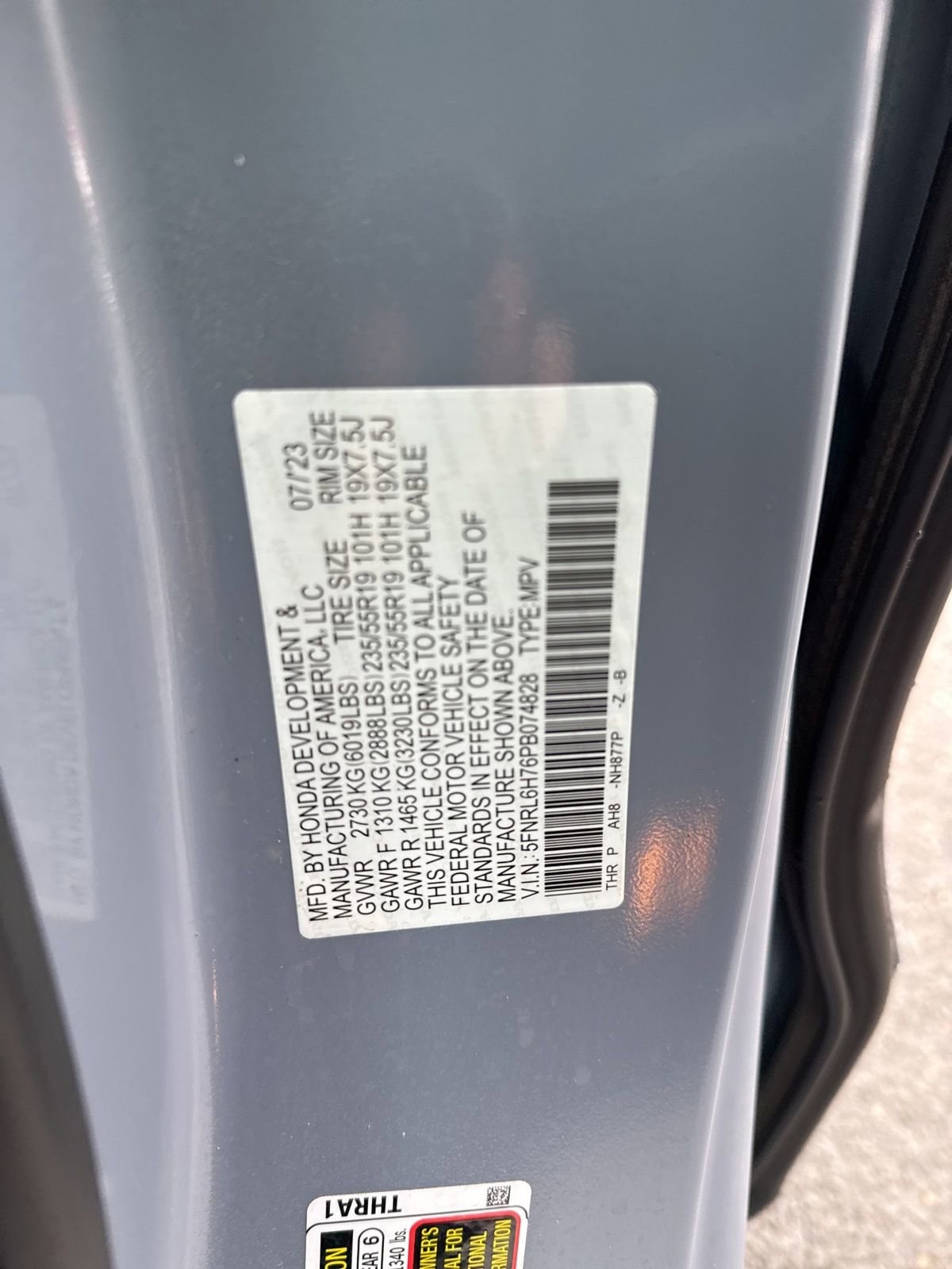 Thumbnail: 2023 Honda Odyssey - 34