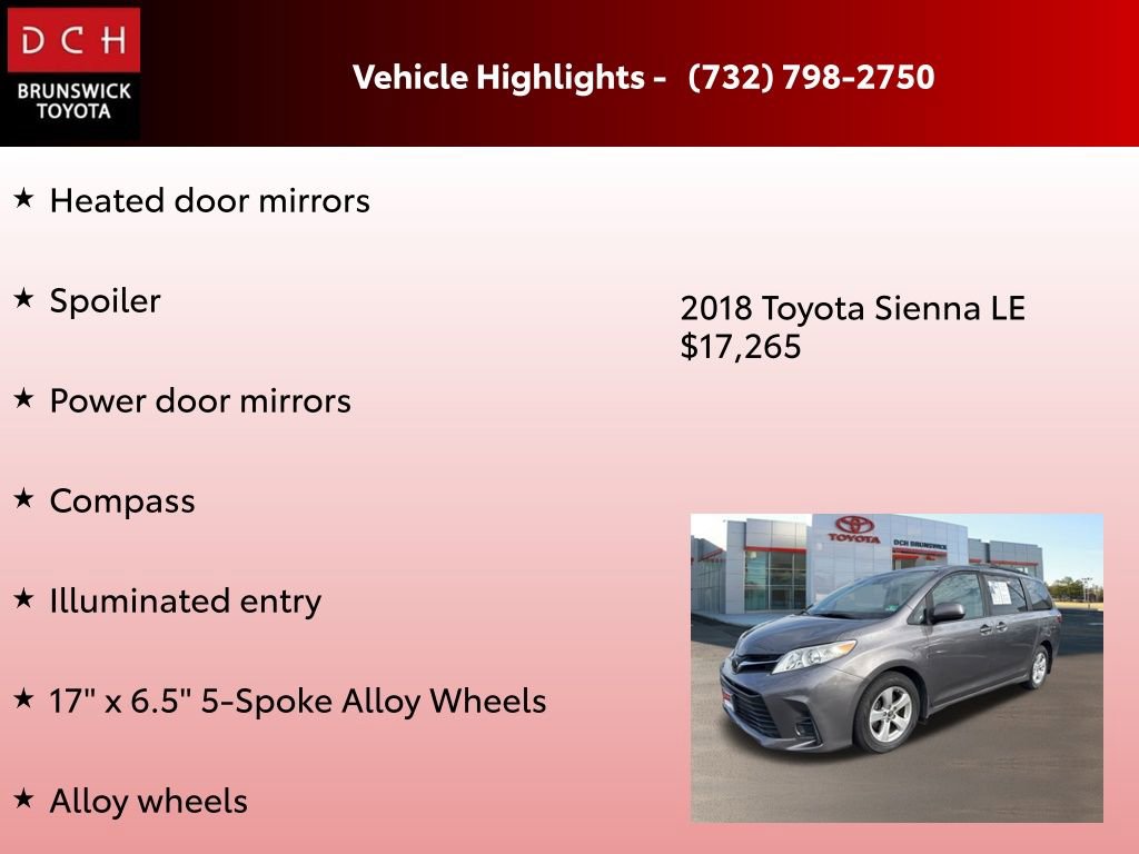 Thumbnail: 2018 Toyota Sienna - 14