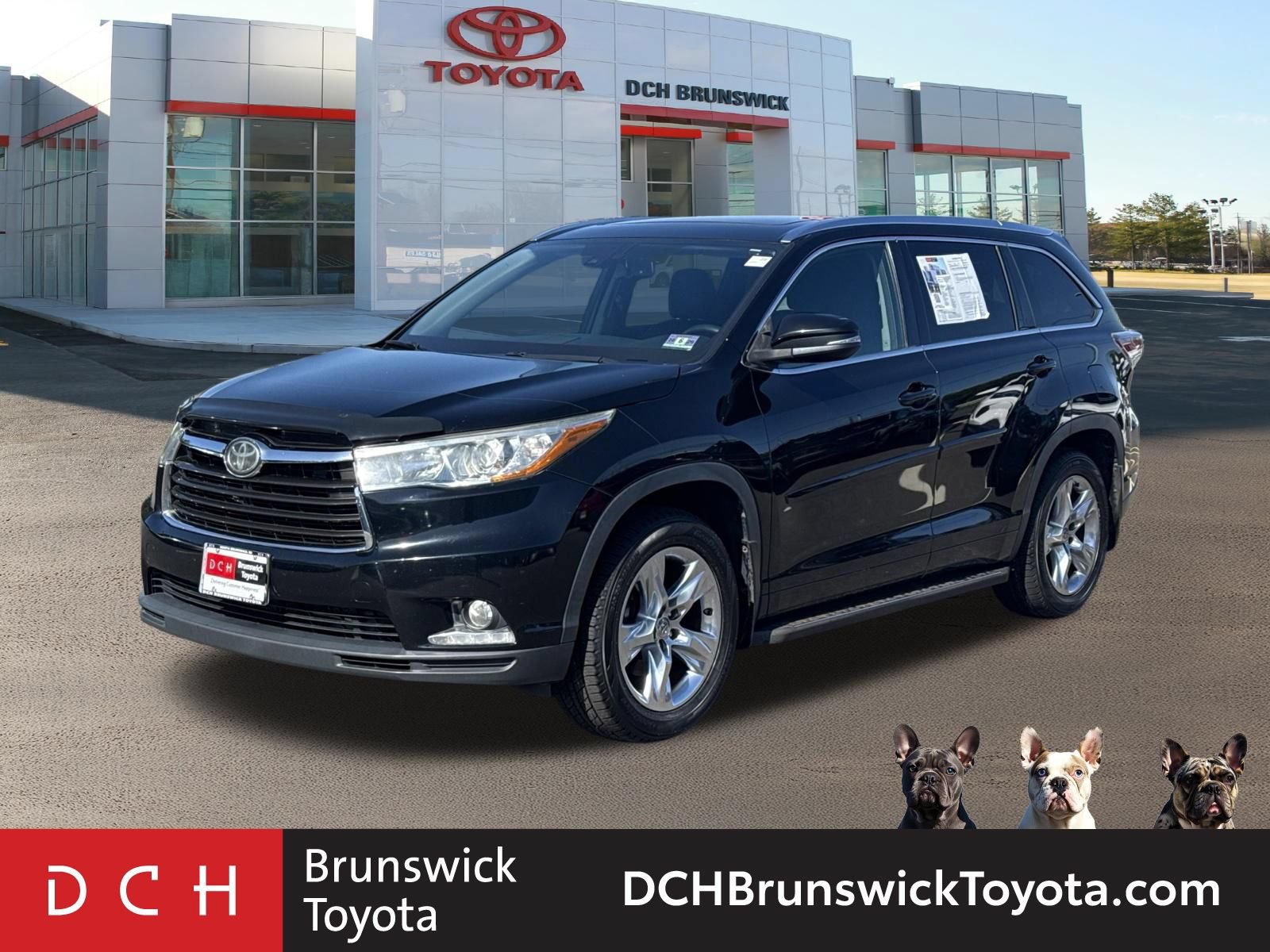 Used 2015 Toyota Highlander Limited with VIN 5TDDKRFH7FS161853 for sale in North Brunswick Township, NJ