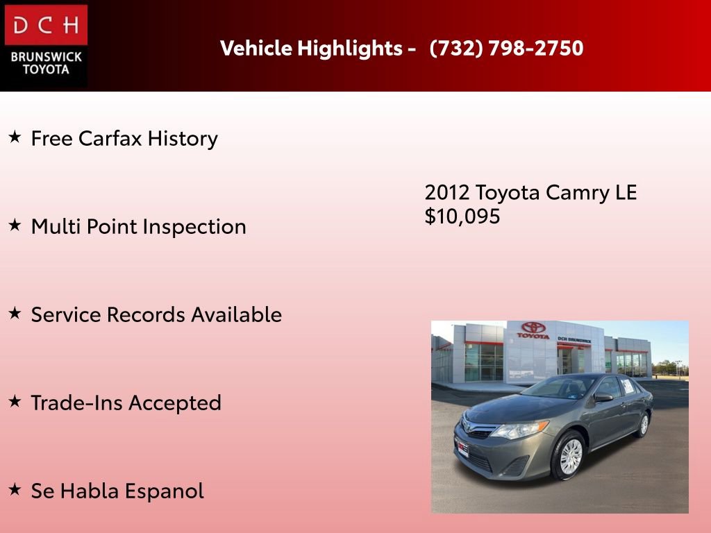 Thumbnail: 2012 Toyota Camry - 4