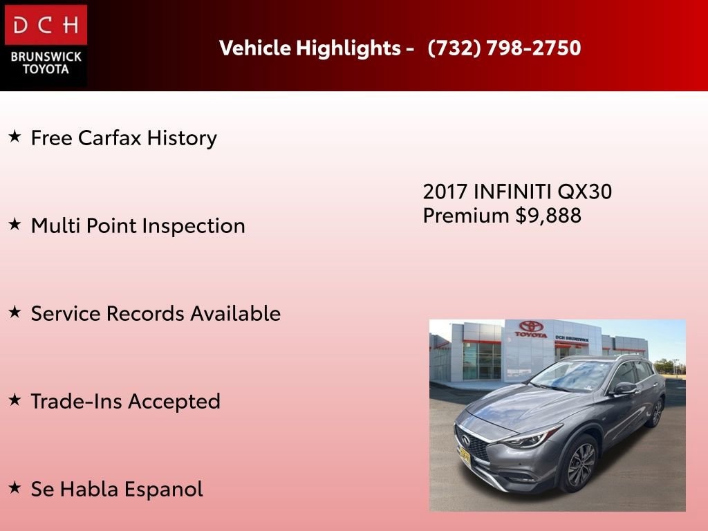 Used 2017 INFINITI QX30 Premium SUV