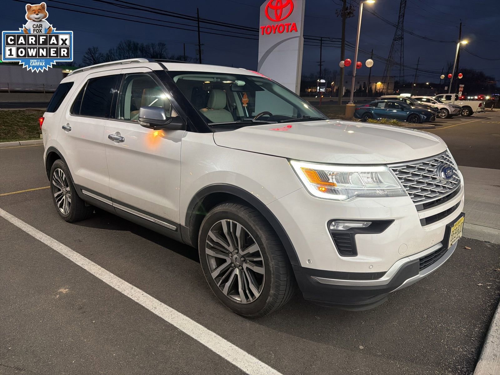 Used 2018 Ford Explorer Platinum with VIN 1FM5K8HT2JGA61268 for sale in North Brunswick Township, NJ