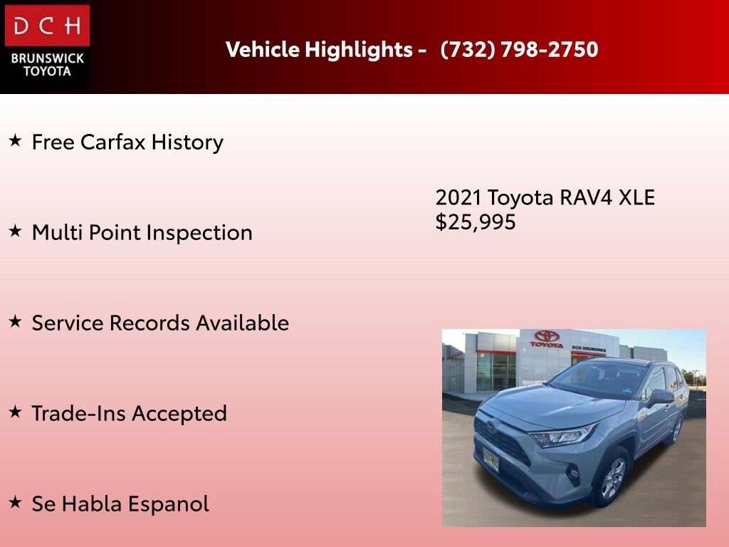 Used 2021 Toyota RAV4 XLE SUV