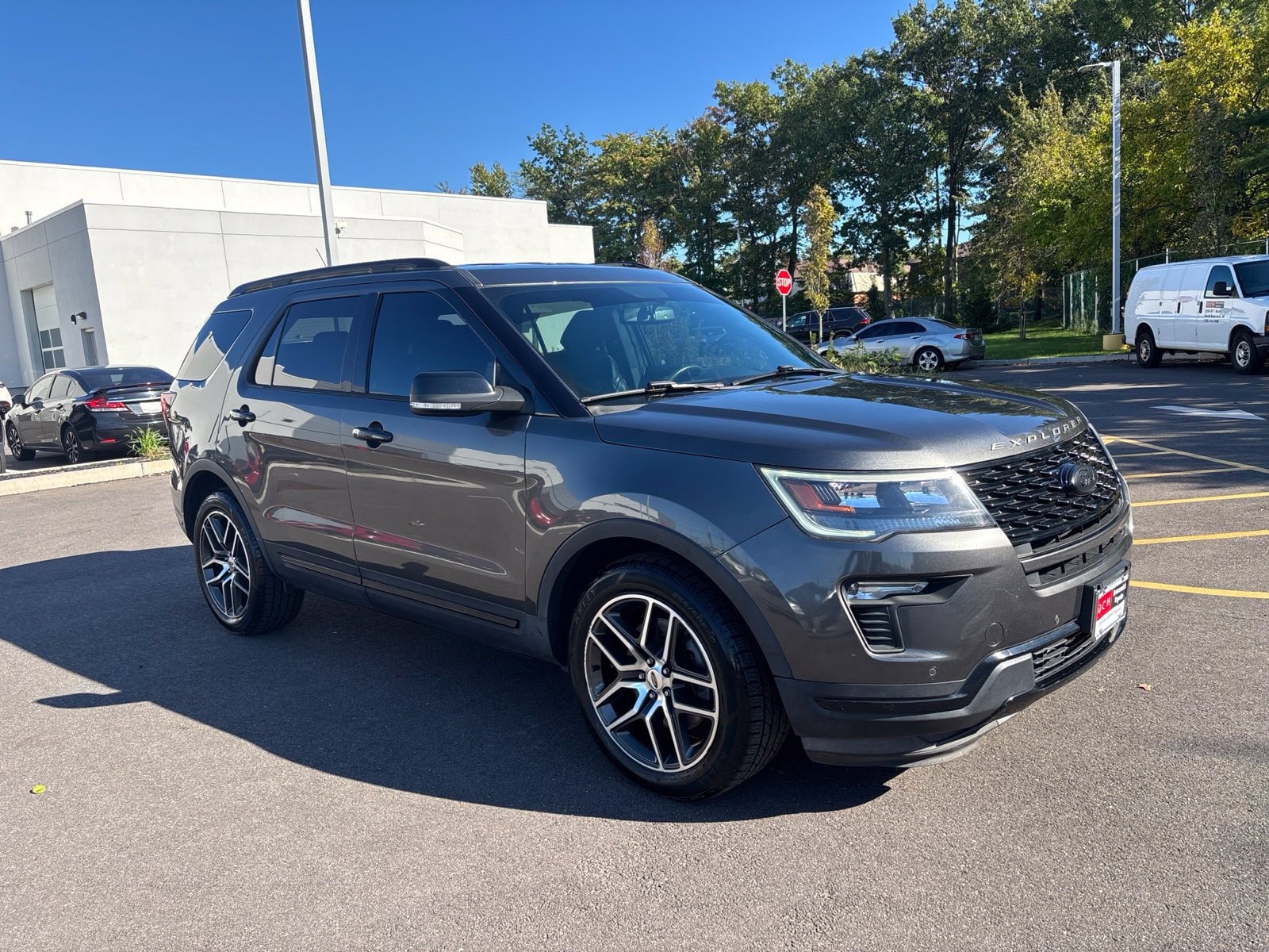 Used 2018 Ford Explorer Sport with VIN 1FM5K8GT3JGB49800 for sale in North Brunswick Township, NJ