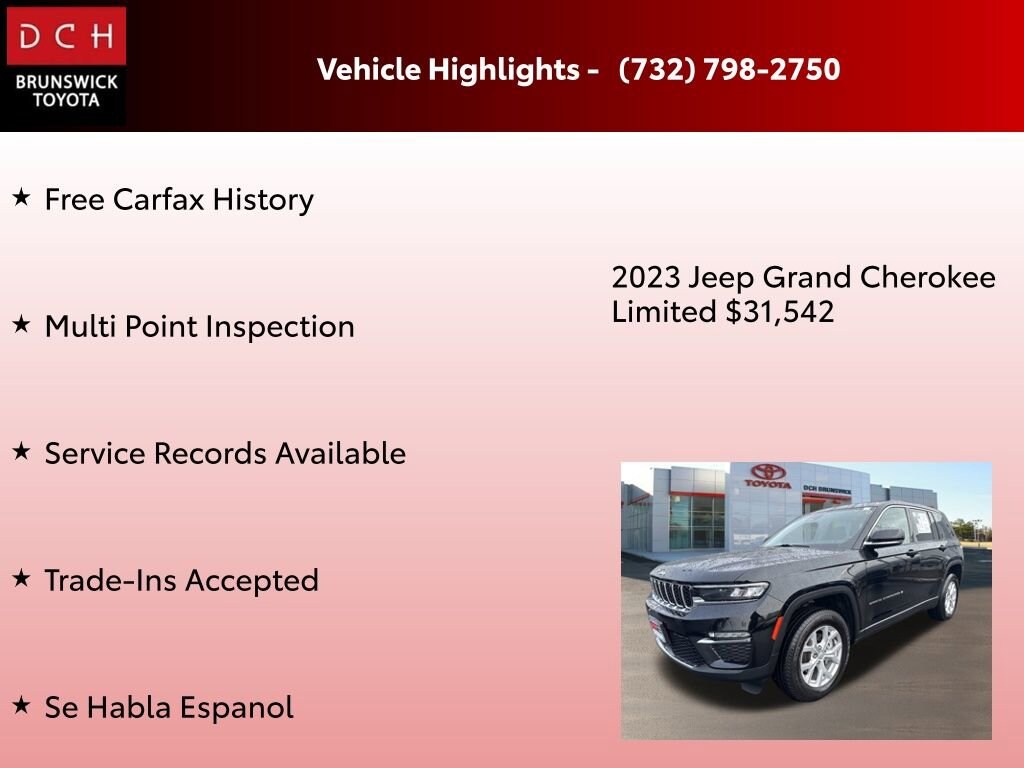 Used 2023 Jeep Grand Cherokee Limited SUV