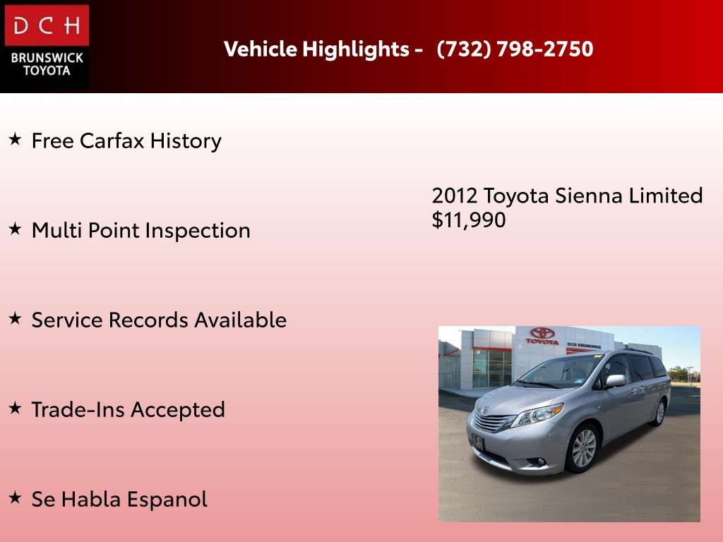 Thumbnail: 2012 Toyota Sienna - 3