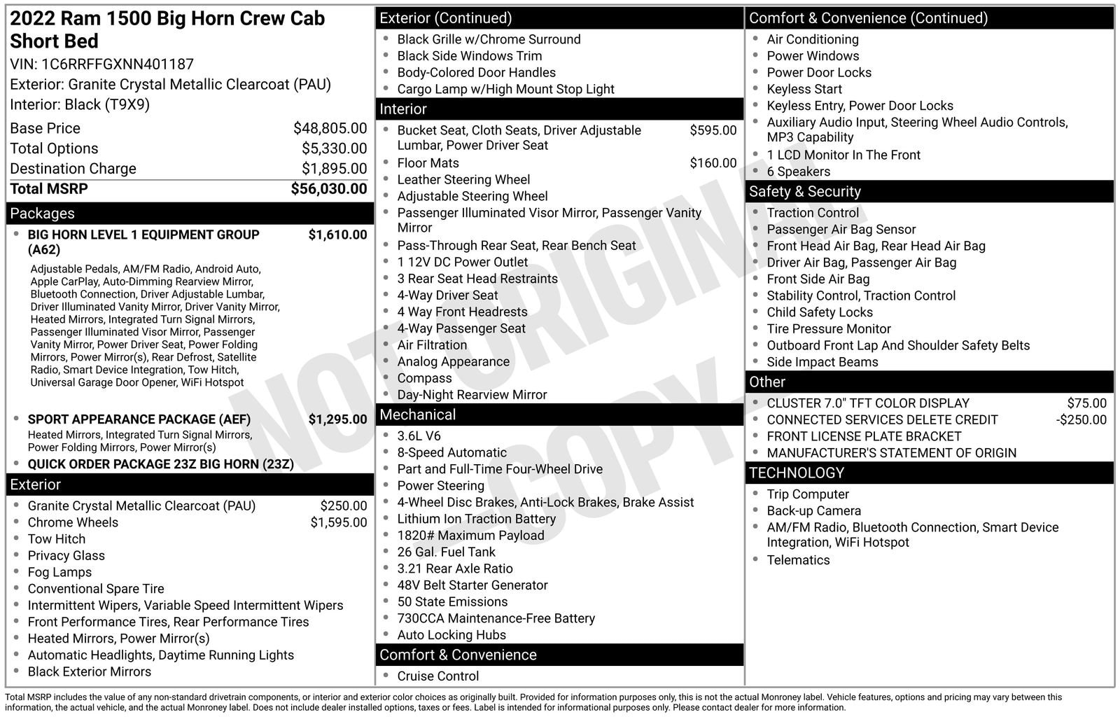 Thumbnail: 2022 RAM 1500 - 34
