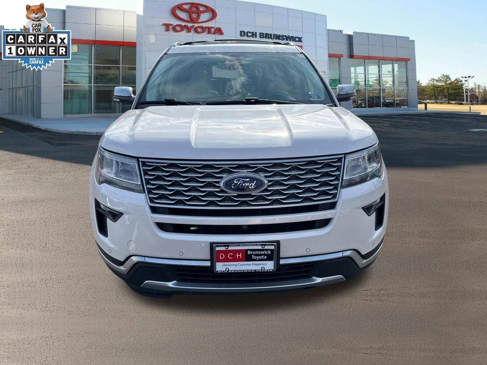 Used 2018 Ford Explorer Platinum with VIN 1FM5K8HT2JGA61268 for sale in North Brunswick Township, NJ