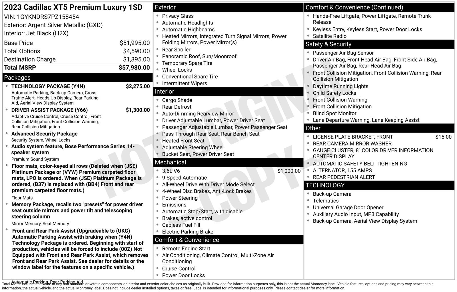 Thumbnail: 2023 Cadillac XT5 - 37