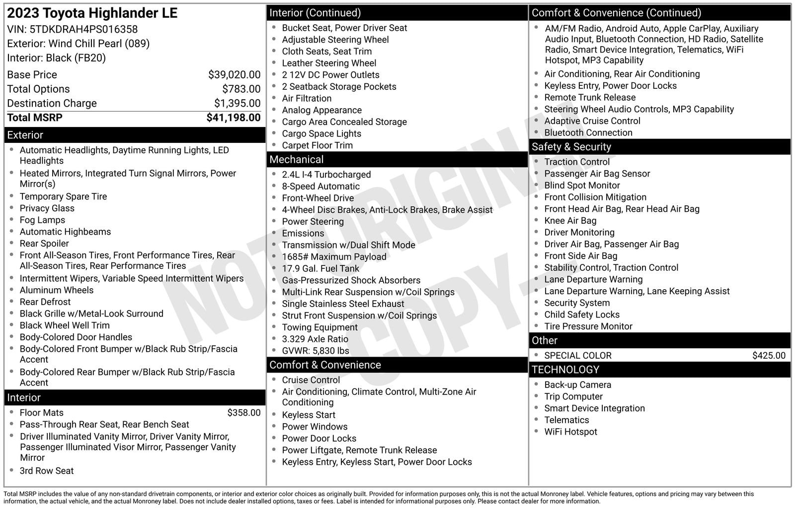 Thumbnail: 2023 Toyota Highlander - 34