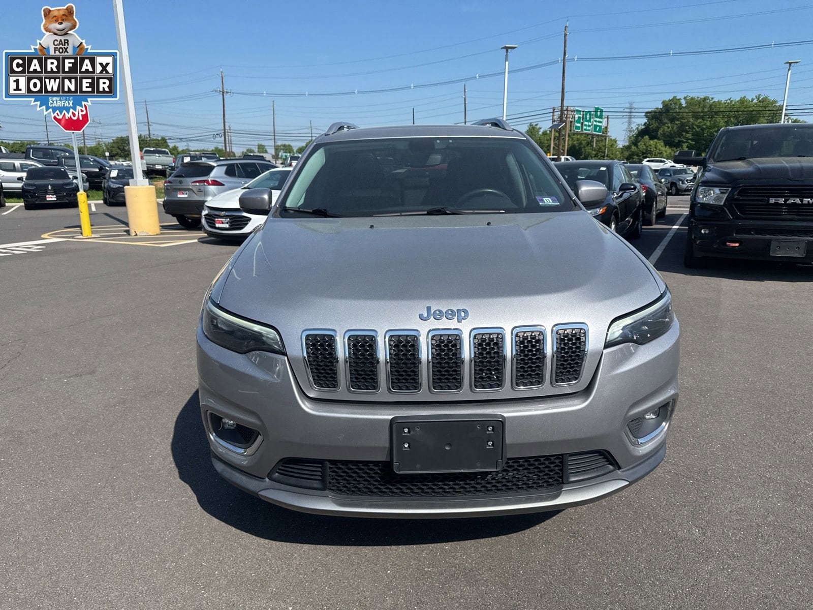 Used 2019 Jeep Cherokee Limited with VIN 1C4PJMDX9KD419230 for sale in North Brunswick Township, NJ