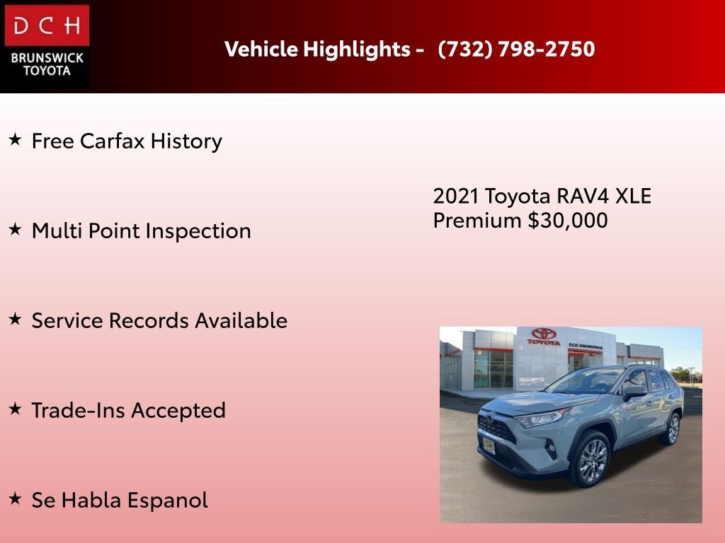 Used 2021 Toyota RAV4 XLE Premium SUV