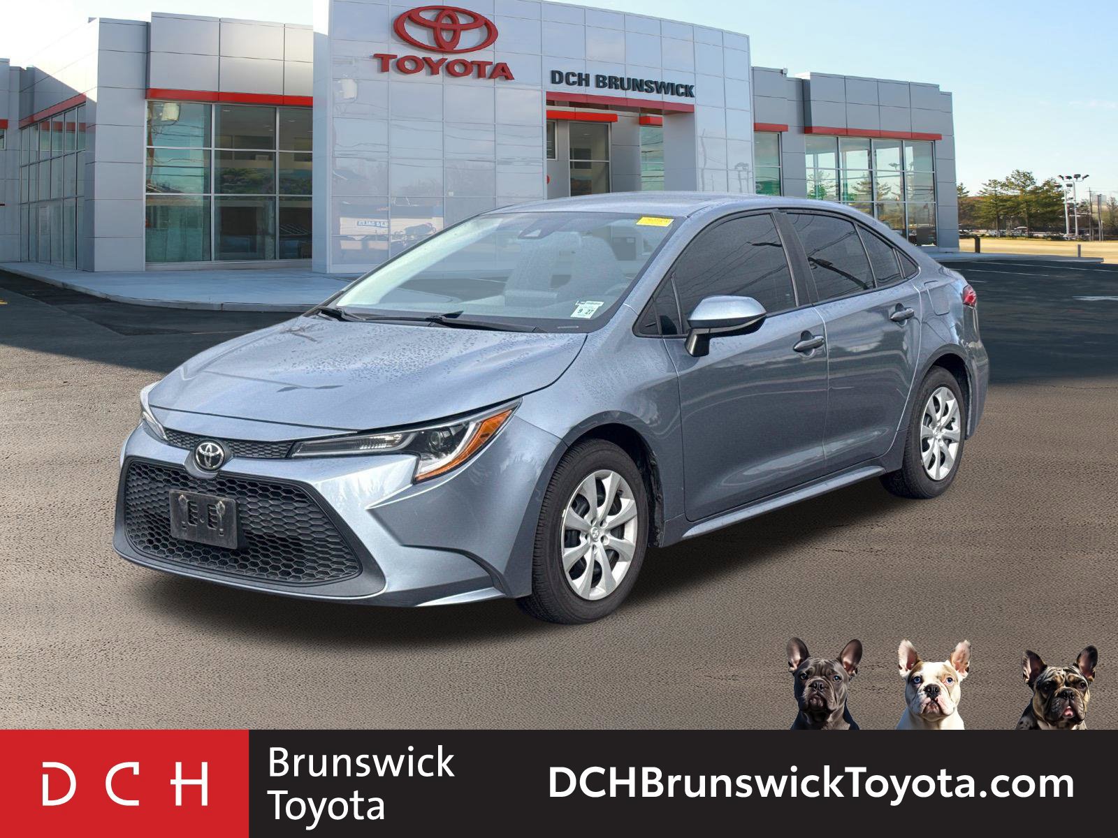 Used 2022 Toyota Corolla LE with VIN 5YFEPMAE6NP280331 for sale in North Brunswick Township, NJ