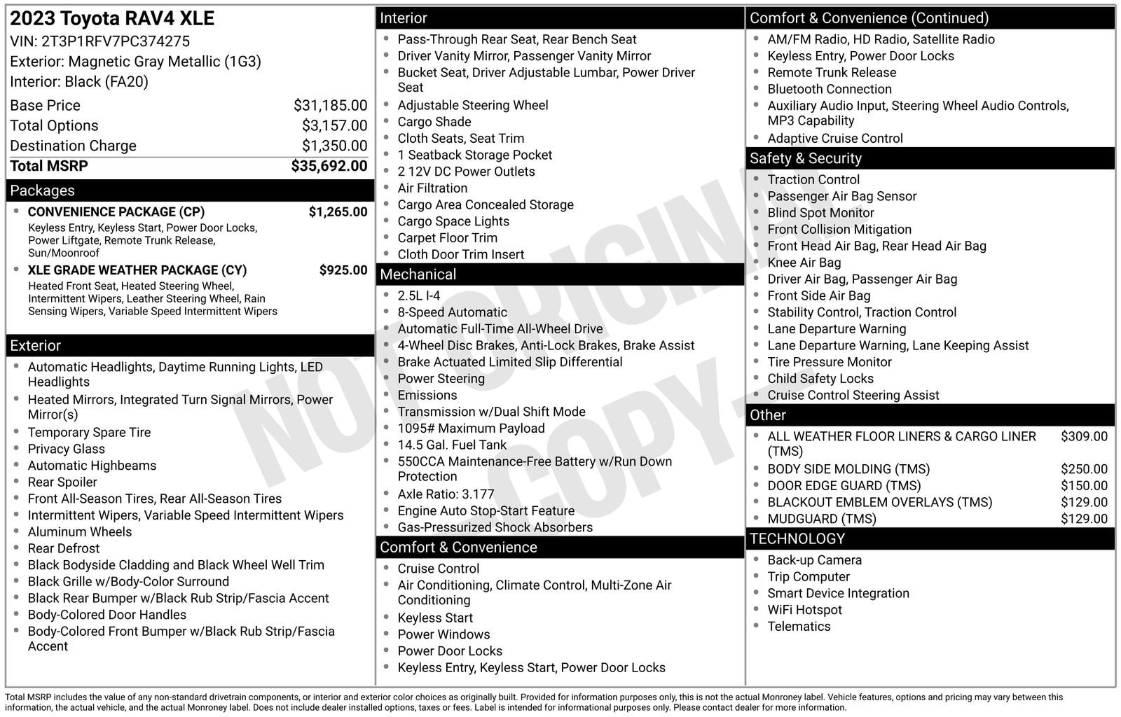 Thumbnail: 2023 Toyota RAV4 - 34
