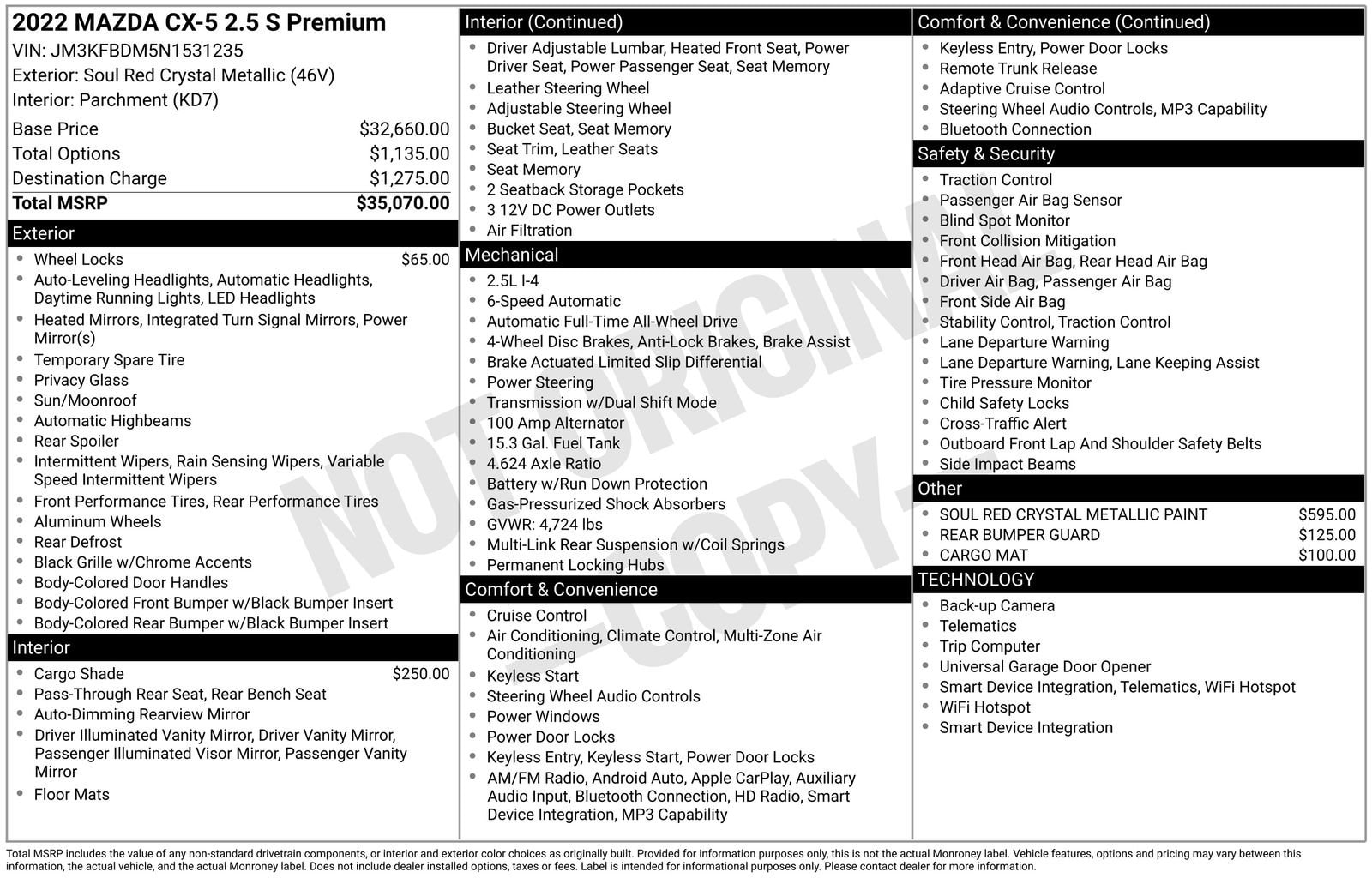 Thumbnail: 2022 Mazda CX-5 - 44