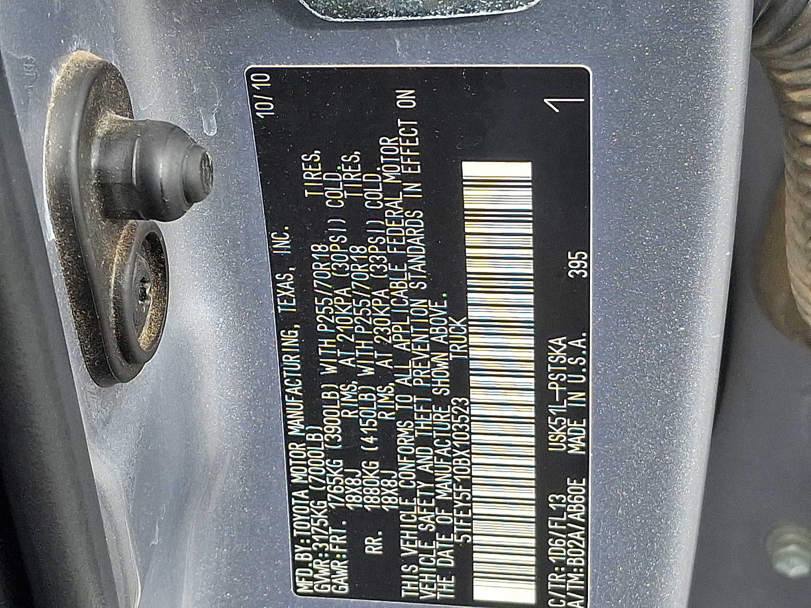 Thumbnail: 2011 Toyota Tundra - 22