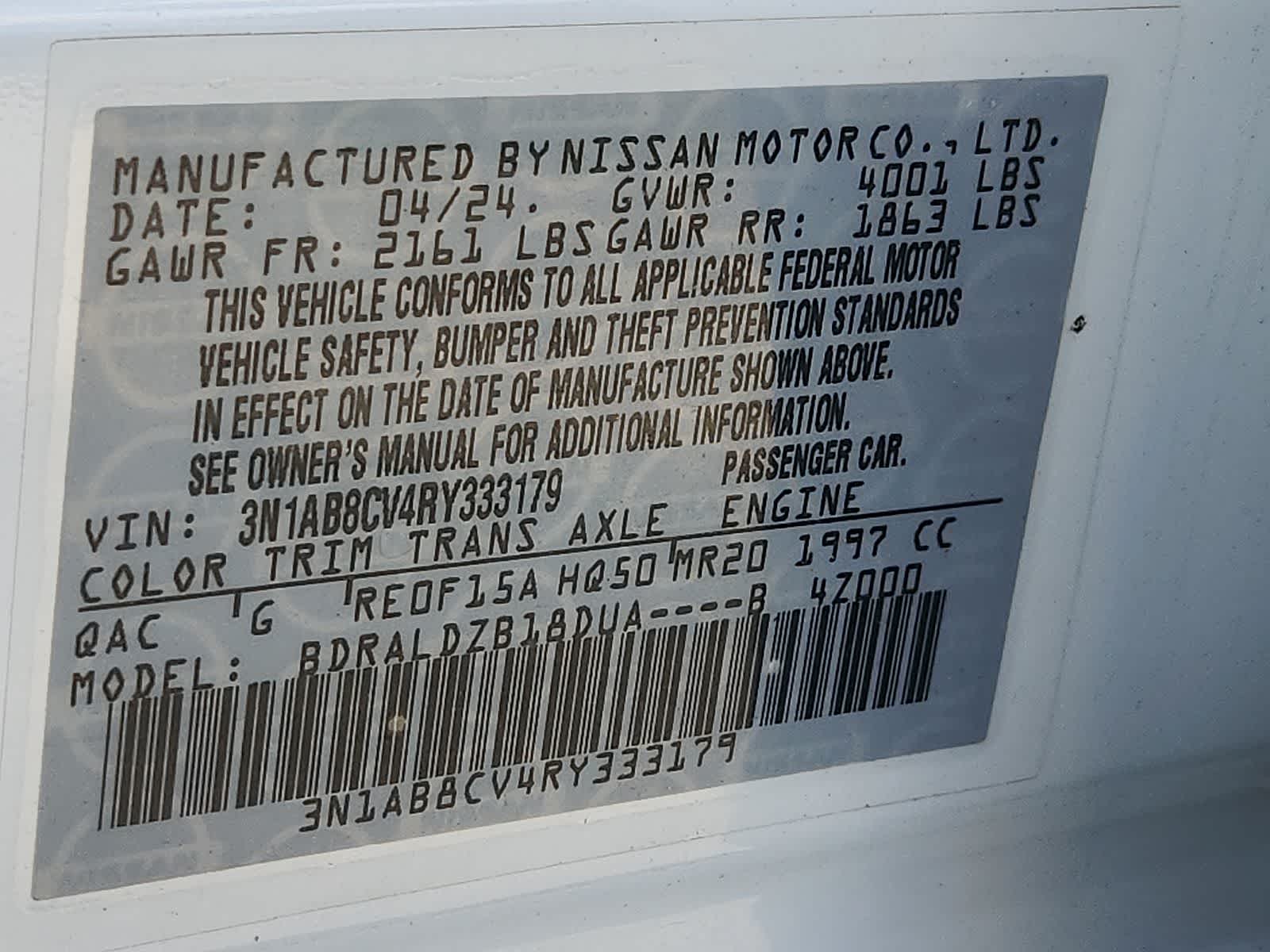 Thumbnail: 2024 Nissan Sentra - 27