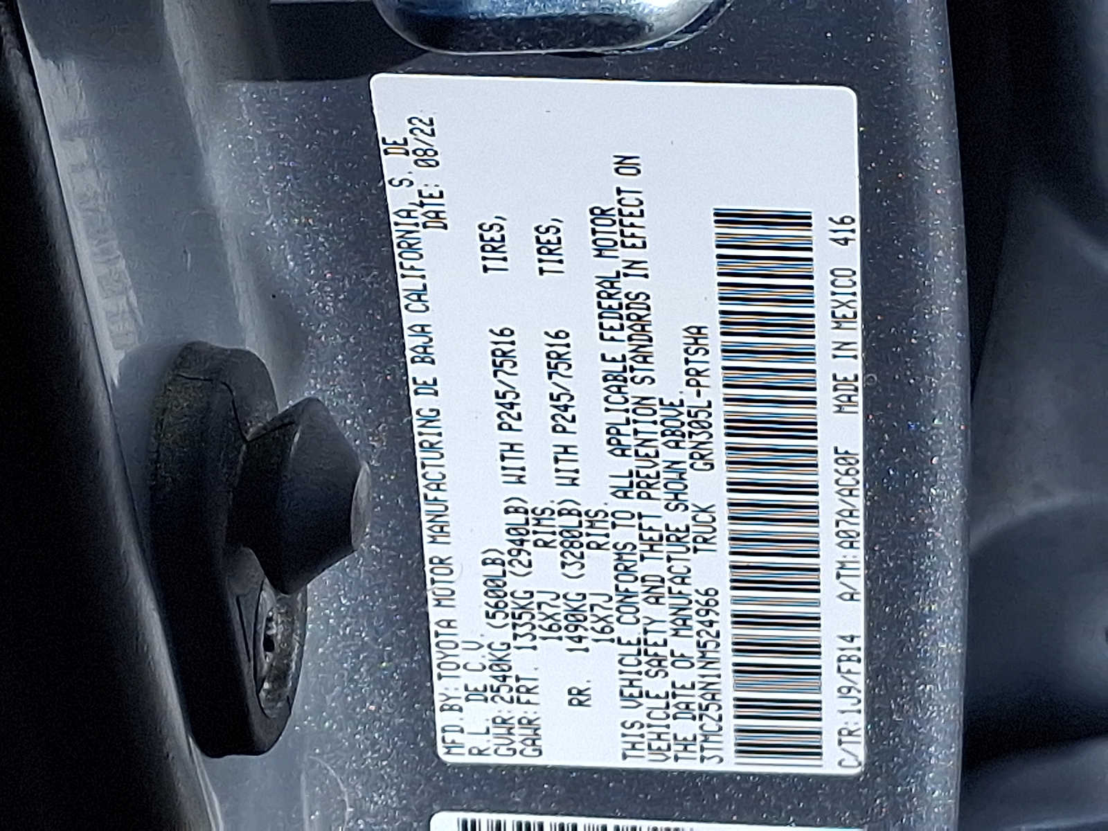 Thumbnail: 2022 Toyota Tacoma - 26