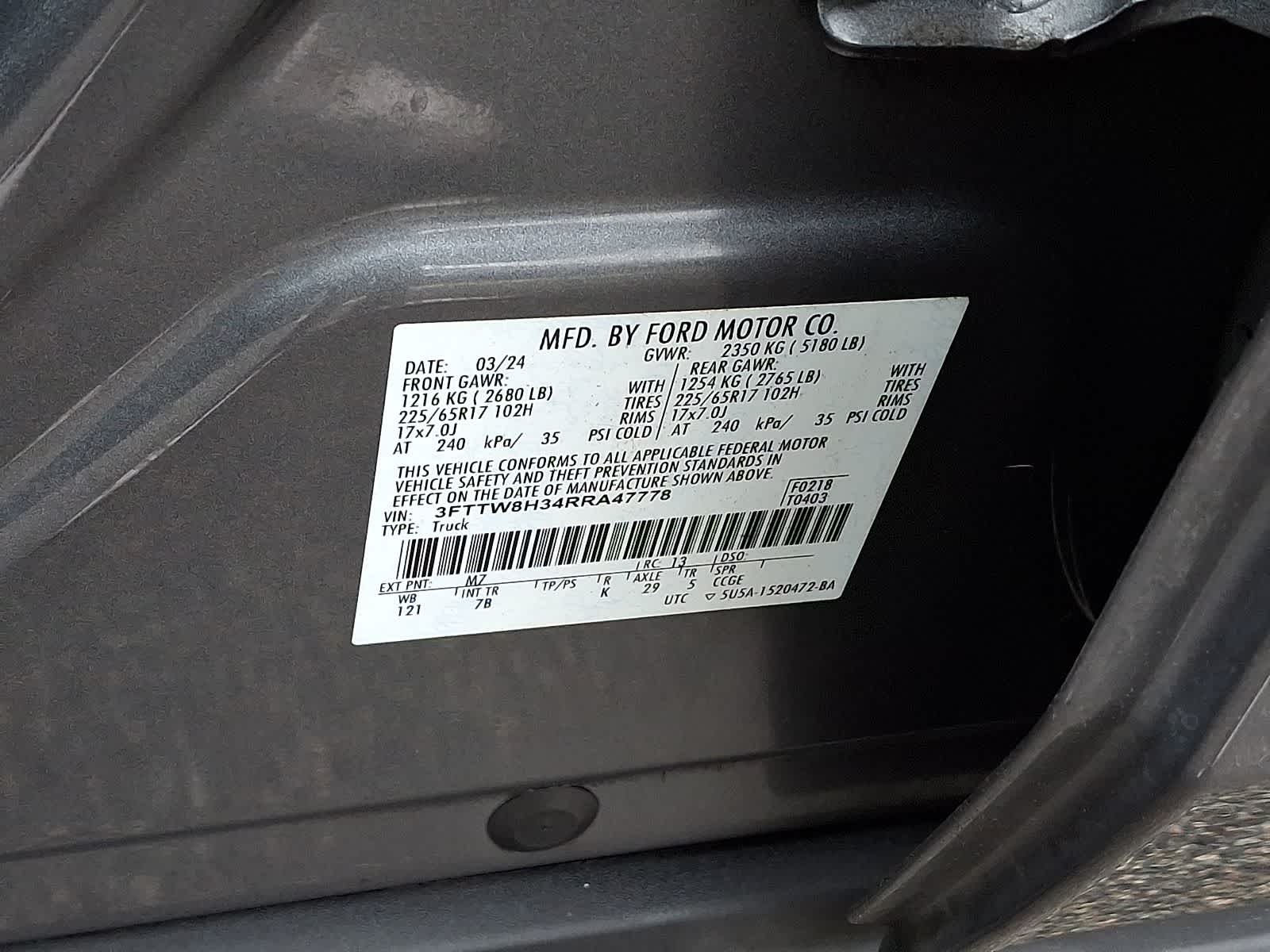 Thumbnail: 2024 Ford Maverick - 28