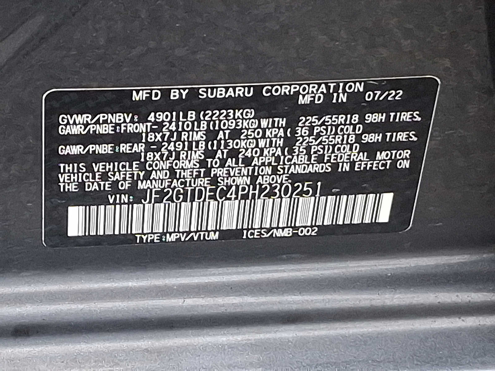 Thumbnail: 2023 Subaru Crosstrek - 23