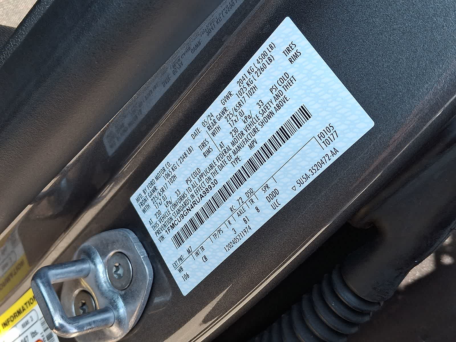 Thumbnail: 2024 Ford Escape - 28