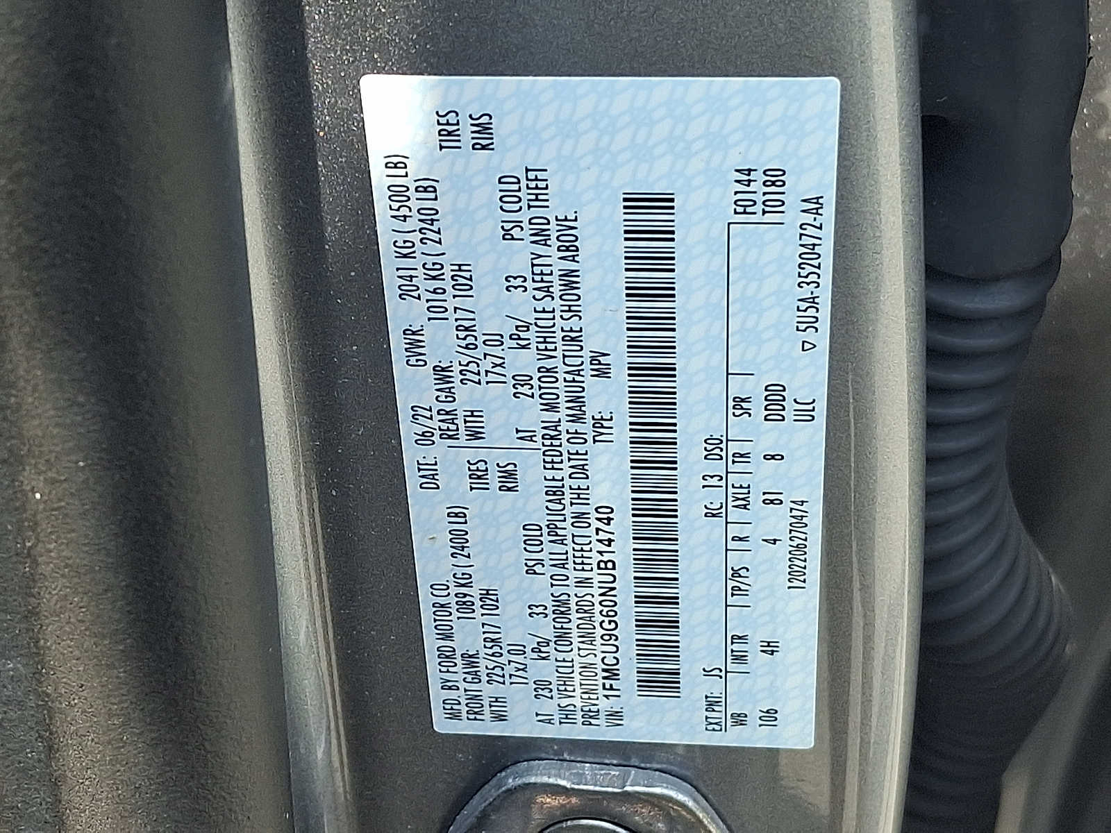 2022 Ford Escape SE 27