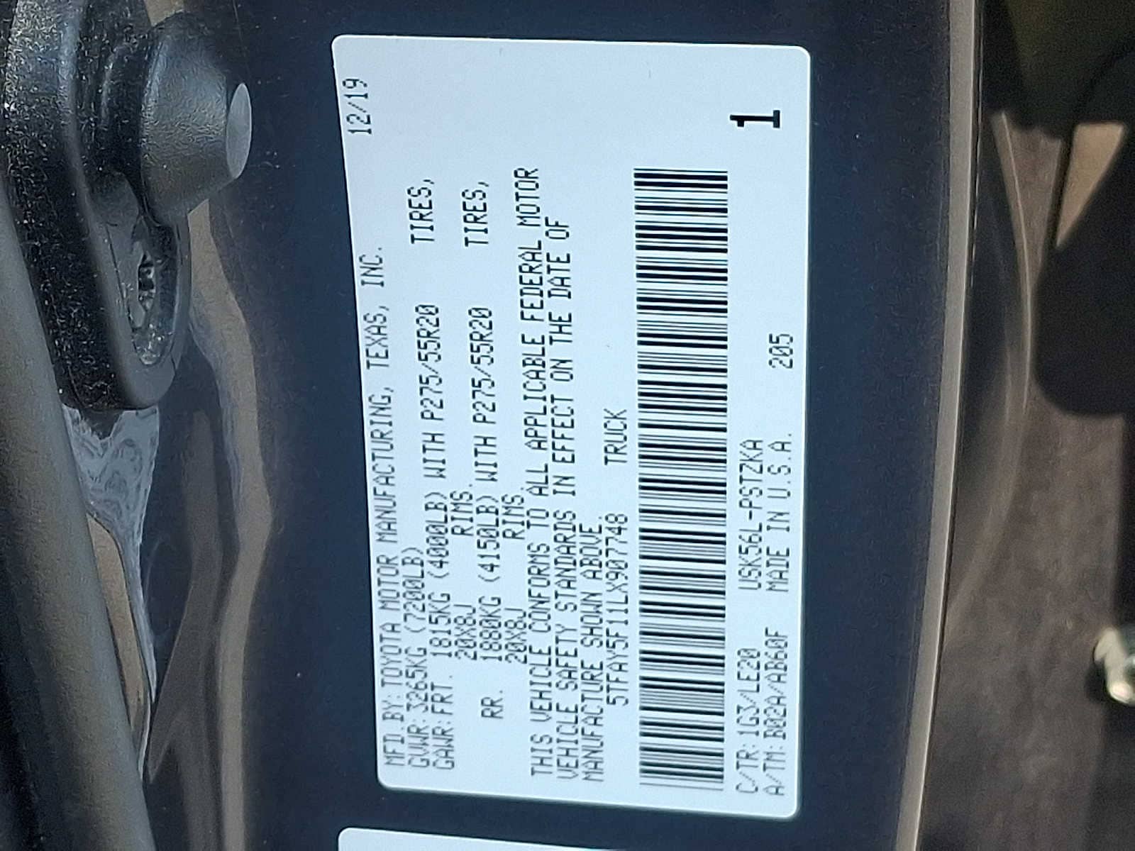 2020 Toyota Tundra Platinum 31