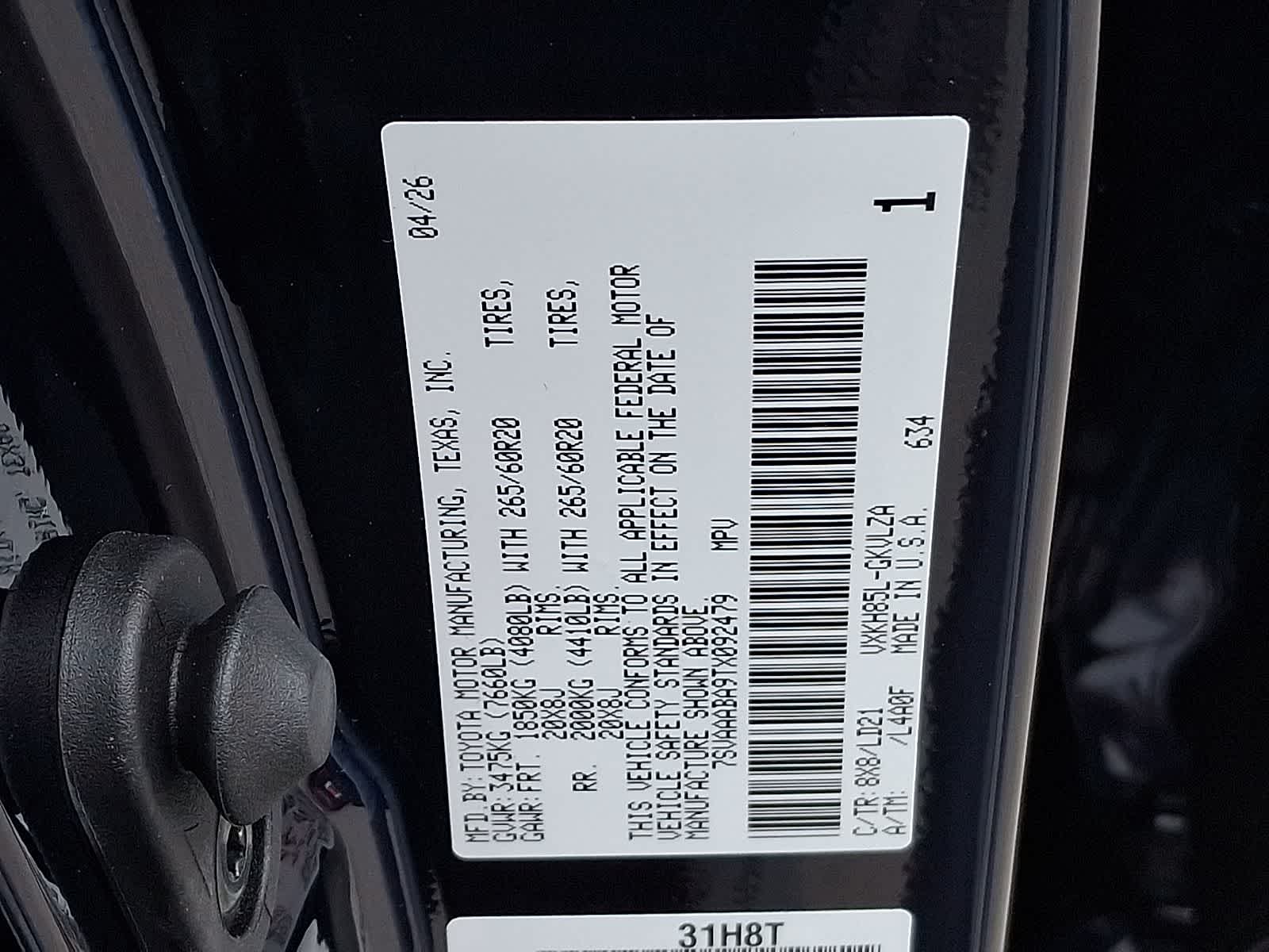 Thumbnail: 2026 Toyota Sequoia - 22