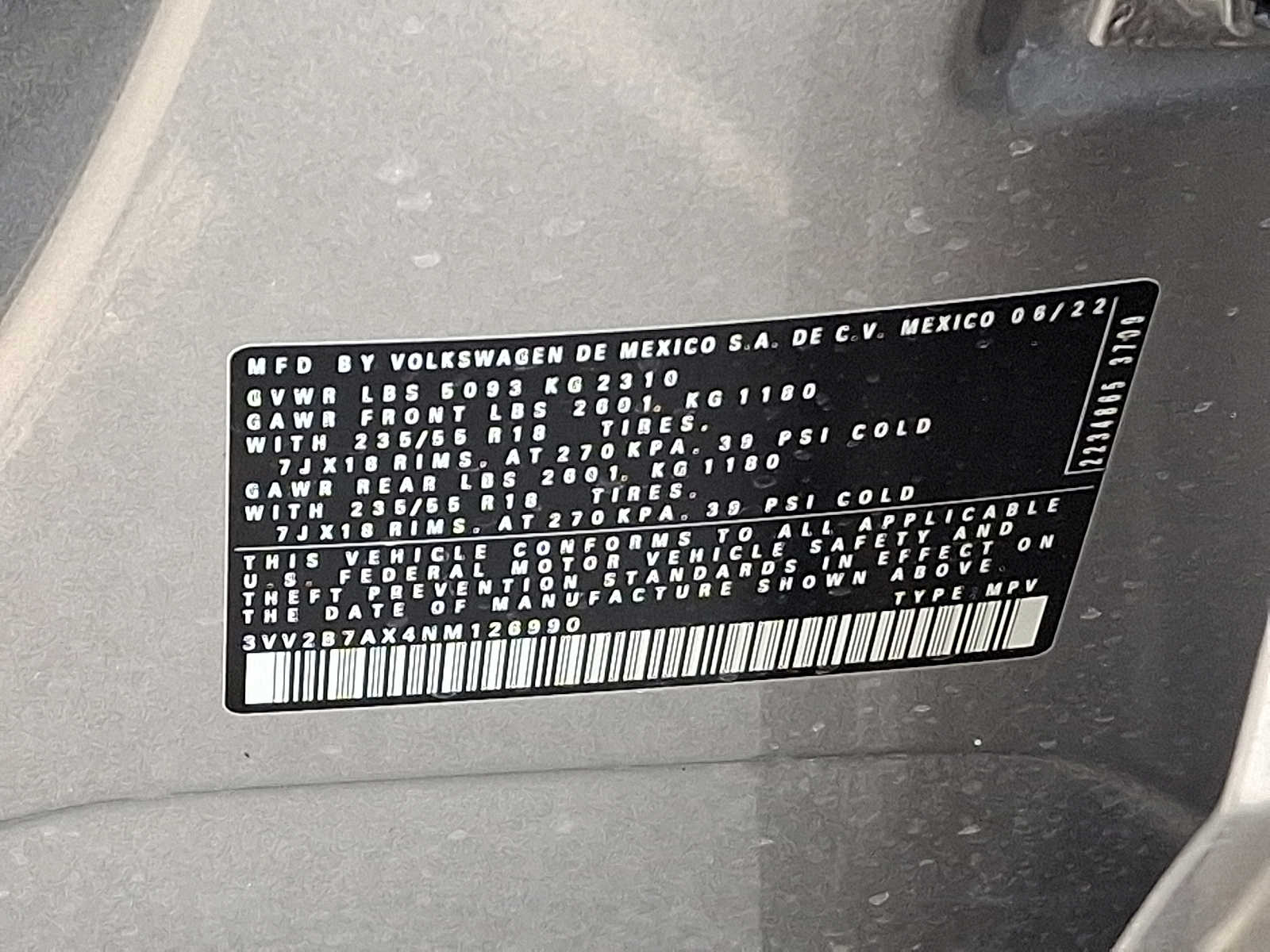 Thumbnail: 2022 Volkswagen Tiguan - 28