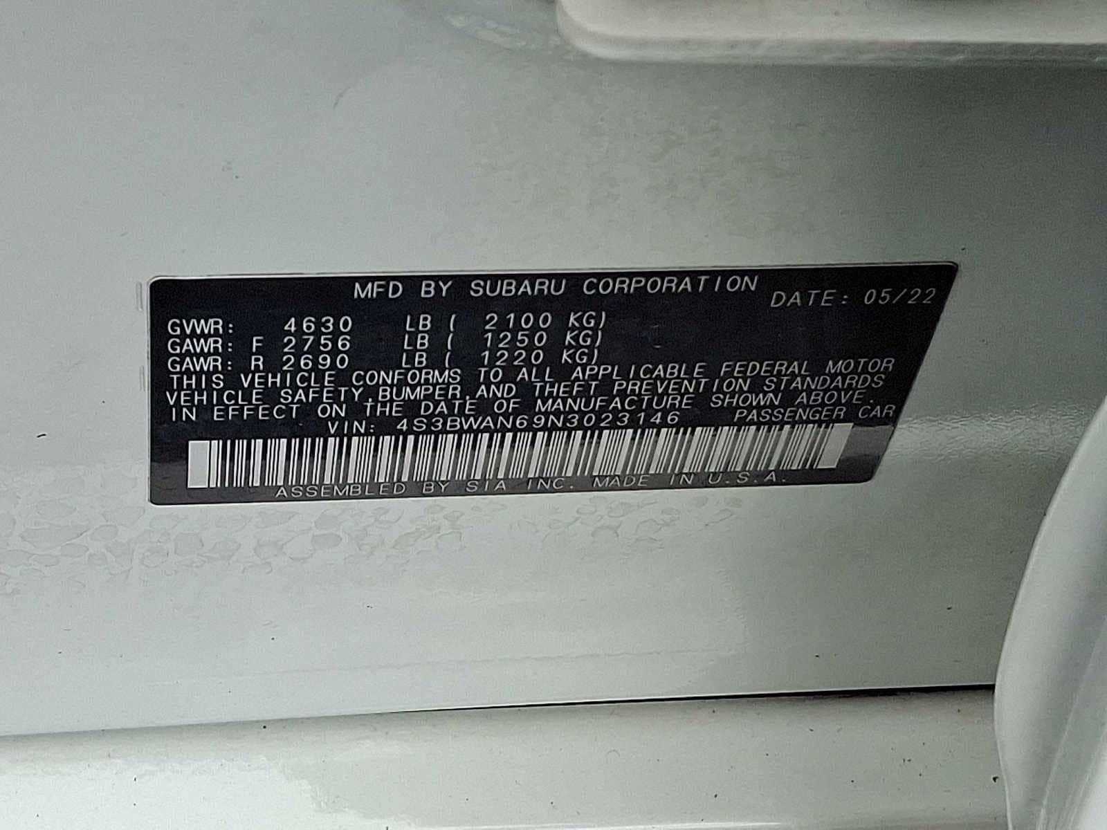 Thumbnail: 2022 Subaru Legacy - 29