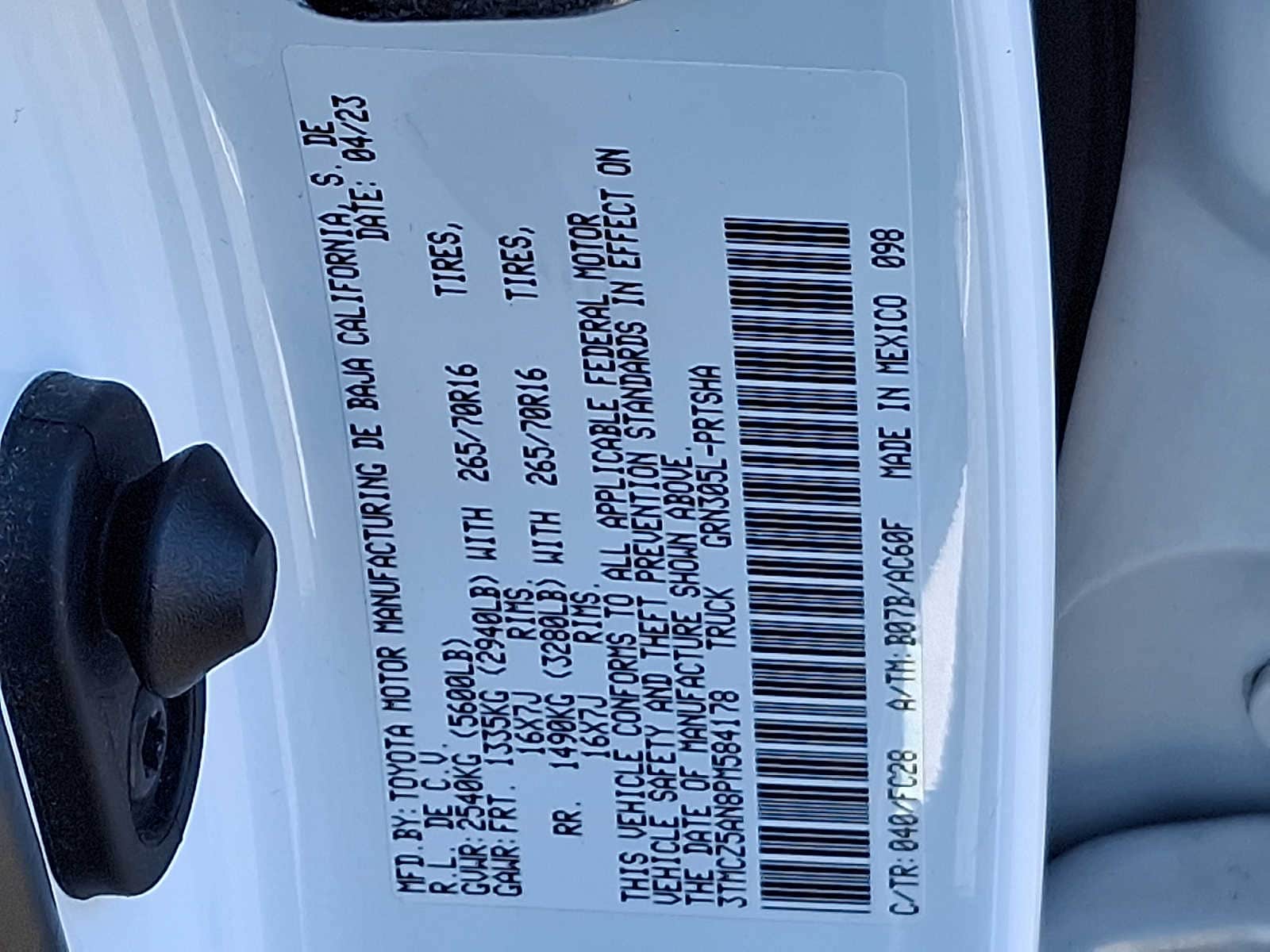 Thumbnail: 2023 Toyota Tacoma - 23