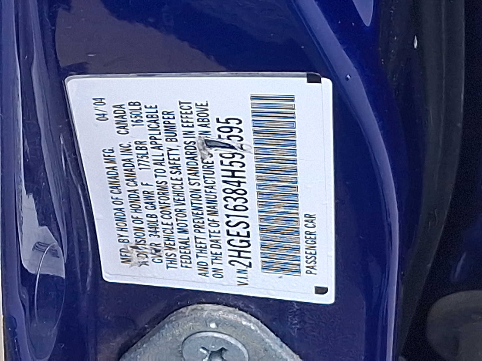 Thumbnail: 2004 Honda Civic - 26