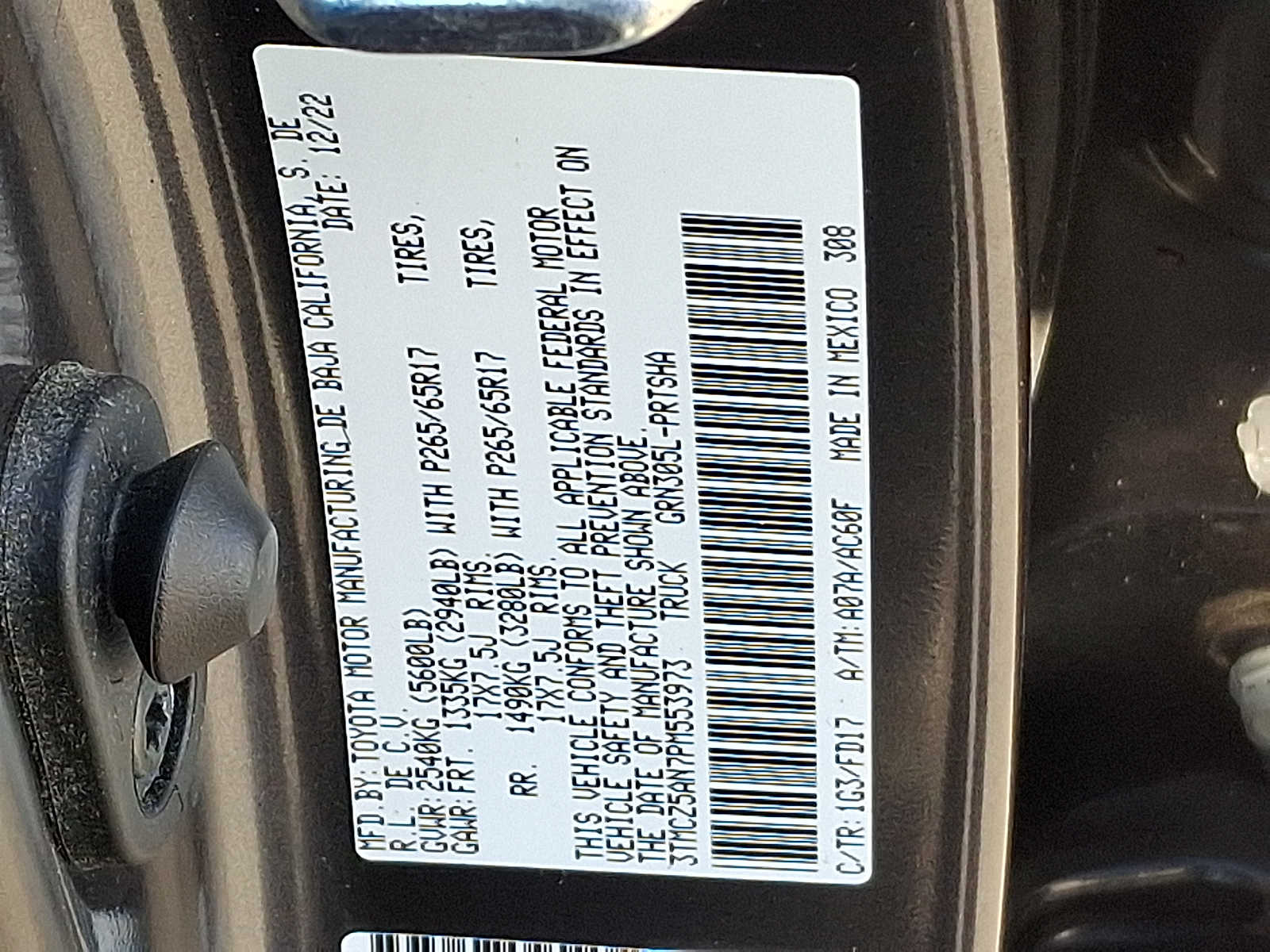 Thumbnail: 2023 Toyota Tacoma - 26