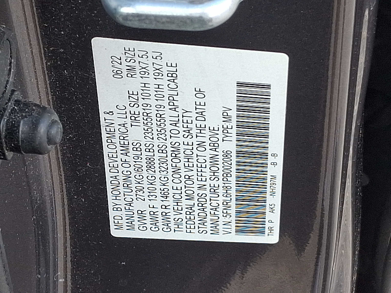 Thumbnail: 2023 Honda Odyssey - 26