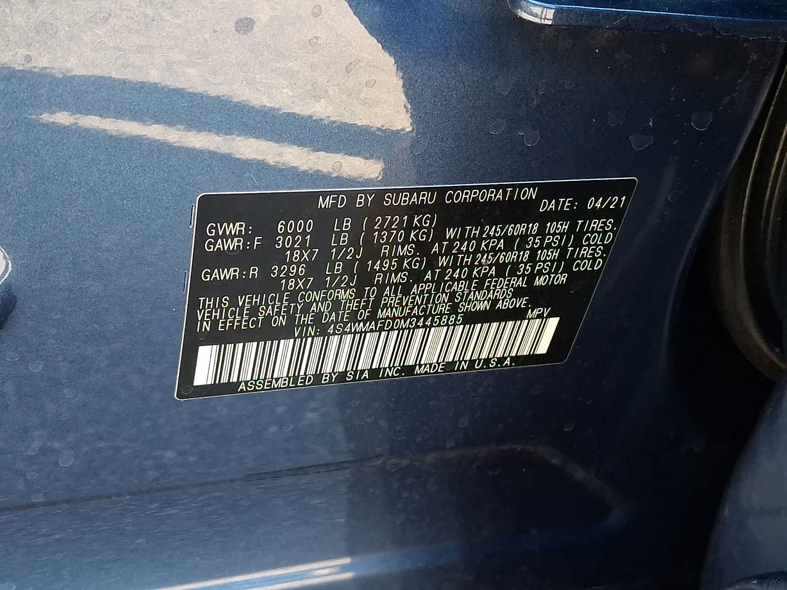 Thumbnail: 2021 Subaru Ascent - 30