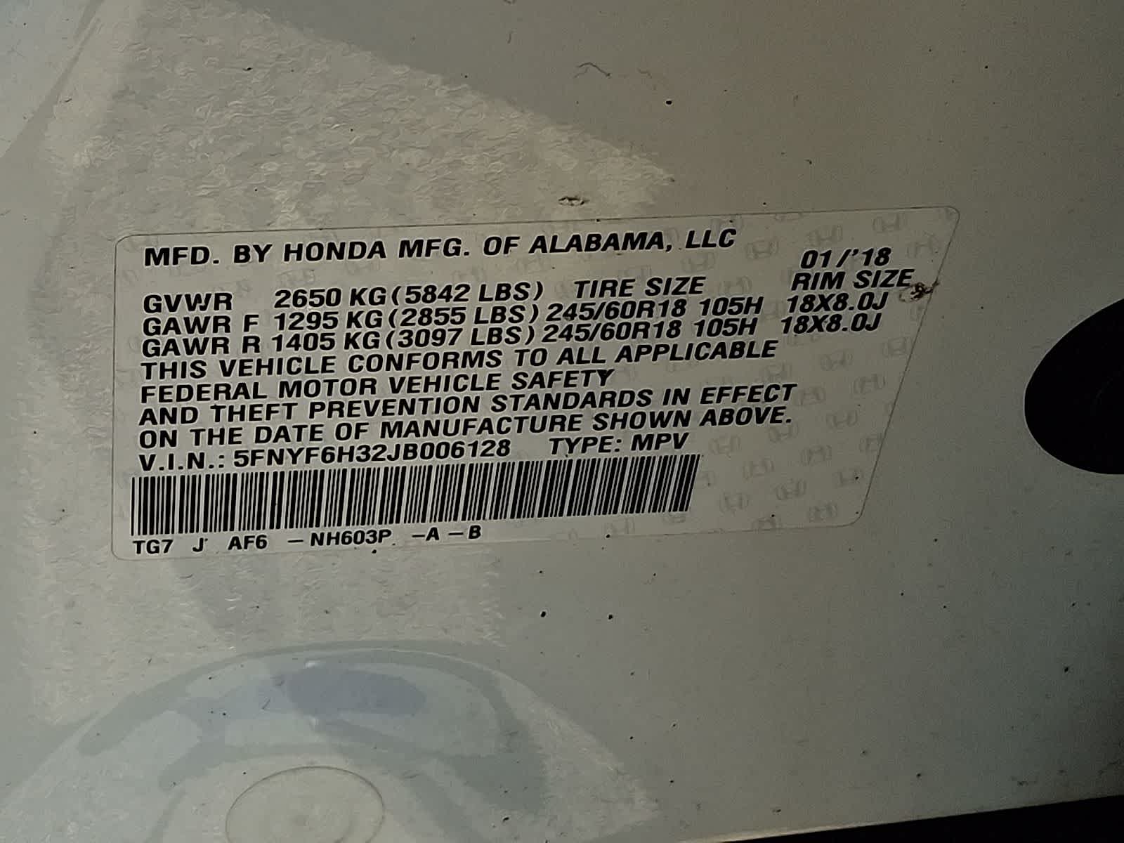 Thumbnail: 2018 Honda Pilot - 27