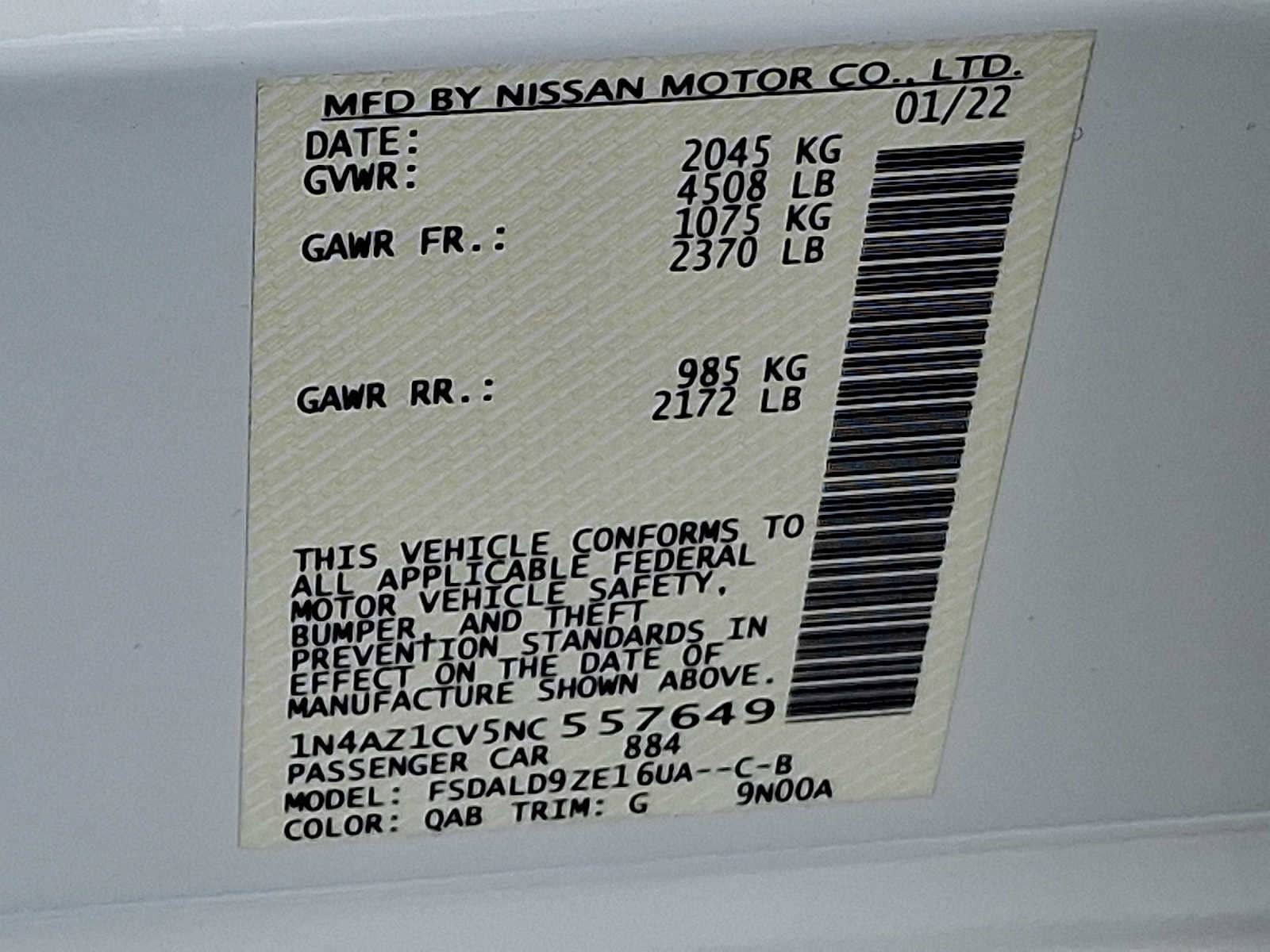 Thumbnail: 2022 Nissan Leaf - 28