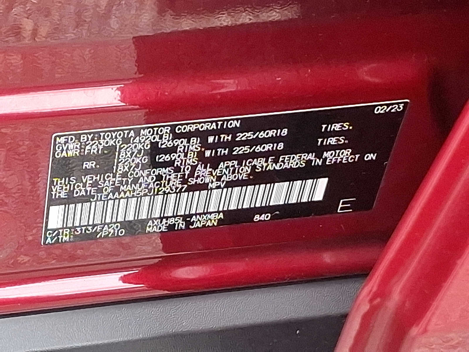 Thumbnail: 2023 Toyota Venza - 29