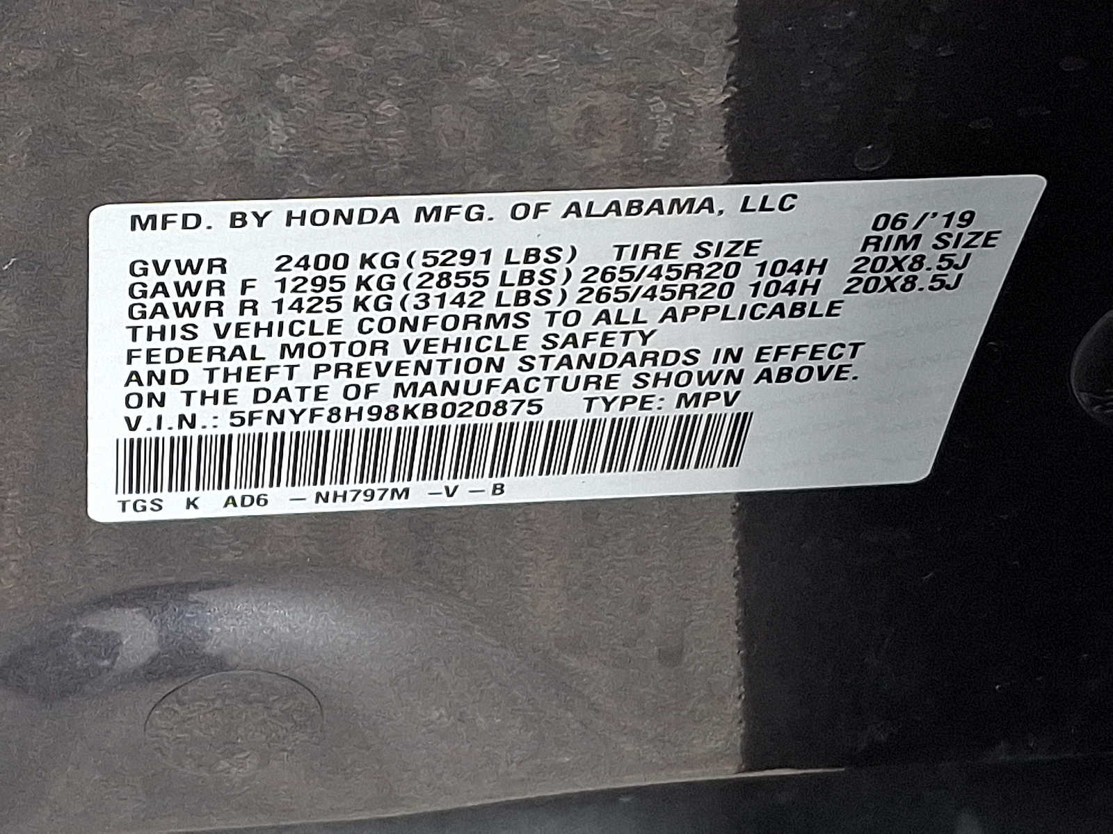 Thumbnail: 2019 Honda Passport - 29