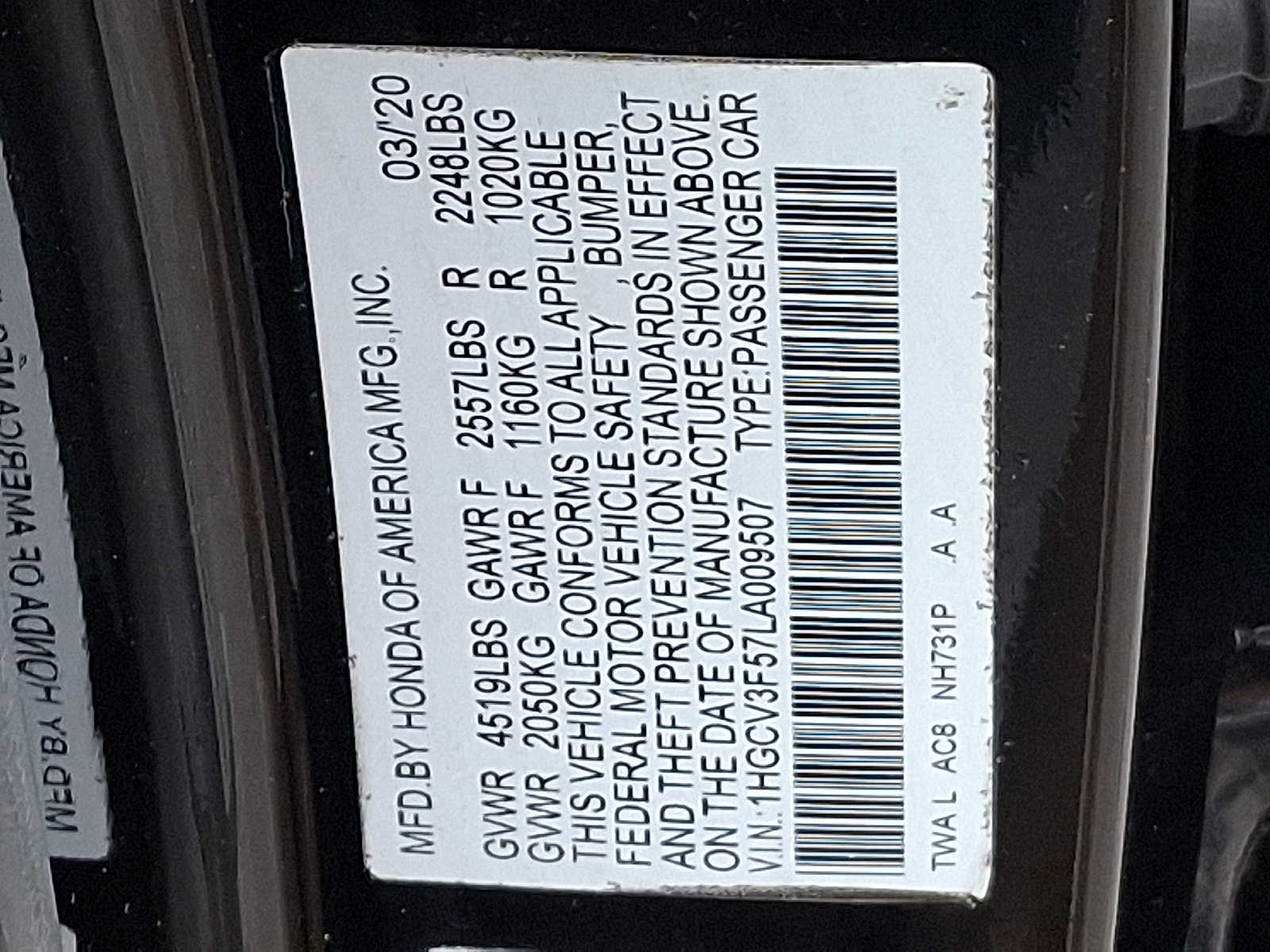 Thumbnail: 2020 Honda Accord - 23