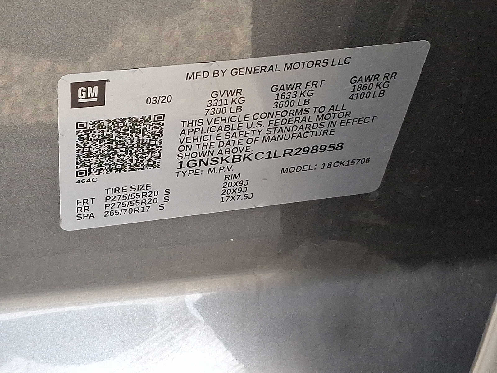 Thumbnail: 2020 Chevrolet Tahoe - 32