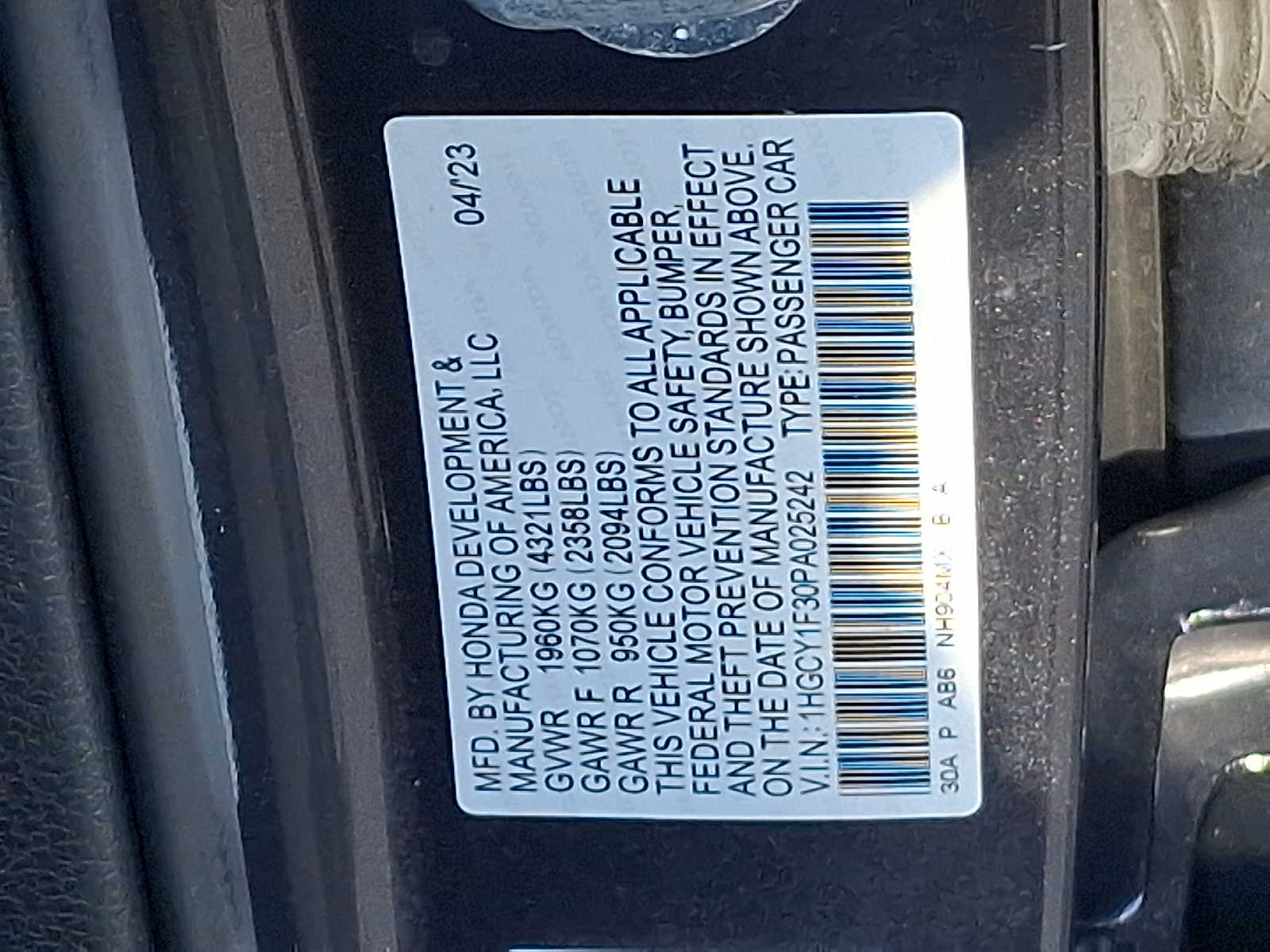 Thumbnail: 2023 Honda Accord - 22