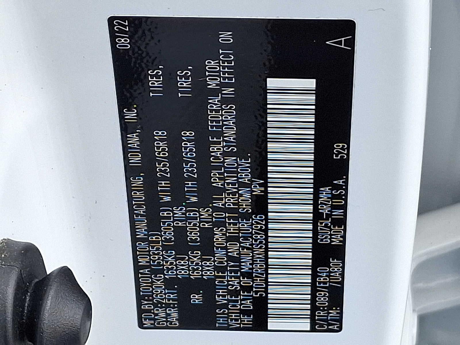 Thumbnail: 2022 Toyota Highlander - 33